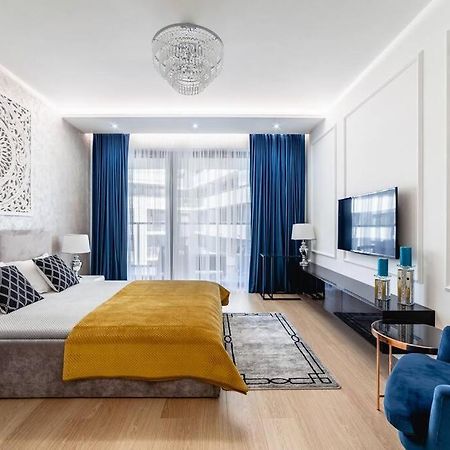 Stylowy Apartament Centrum Warszawy Z Tarasem Warsaw Exterior photo
