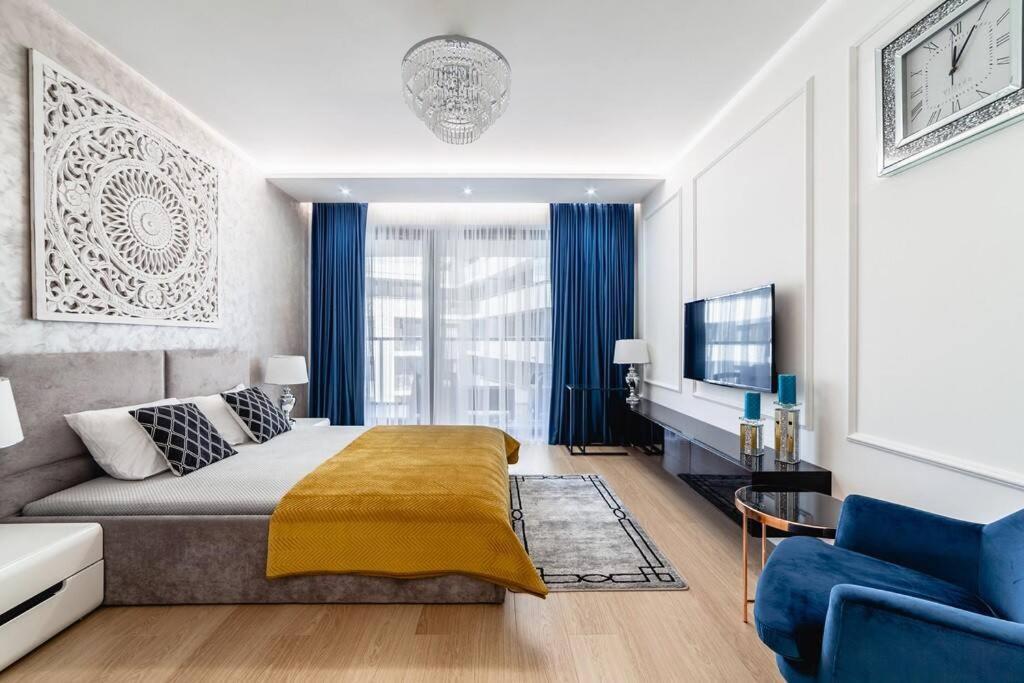 Stylowy Apartament Centrum Warszawy Z Tarasem Warsaw Exterior photo